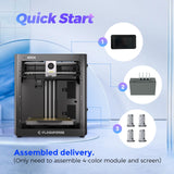 Flashforge AD5X Multicolor 3D Printer, 600mm/s High-Speed 3D Printer with 300˚C Nozzle