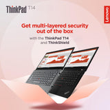 Lenovo ThinkPad T14 Business Laptop, Intel Core i7, 16GB RAM, 512GB SSD