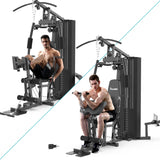 Home Gym SCM-1160 160LB Multifunctional Full Body Home Gym Equipment for Home Workout Equipment Exercise Equipment Fitness Equipment SincMill