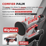 BigAlex Folding Walking Cane with Two Led Lights for Elderly Solid Base Adjustable Walking Stick with Carrying Bag for Men Women