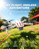 Pallton Drone with Camera for Adults and Beginners, Foldable RC Quadcopter
