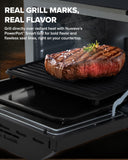 Nuwave 2026 Air Fryer Oven & Grill Comb, Plug-in Powered Grill Plate for True Char Flavor & Marks, 2-Layer Glass Door, Cooler Exterior, 150 Presets, Temp Probe, 500°F, Stainless Steel, 700/1500/1800W