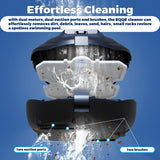 SP1 Pro Robotic Pool Cleaner, Cordless Pool Vacuum Robot with 120 Mins Runtime, 2.5h Fast Charging, Ideal for Pools up to 860 sq.ft, Powerful Suction, Auto-Parking