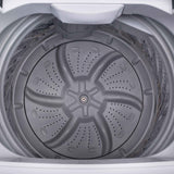 HAMILTON BEACH Portable Washer-LED Digital Display Panel-5 Cycles-Top Loading Design-Low Noise Washing Machine, 2.1 cu ft, White
