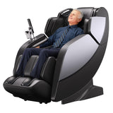 BOB AND BRAD iMaster Pro 4D Full Body Massage Chair, Co-Developed with Physical Therapists, 166° Zero Gravity SL-Track Recliner, Voice Control, Heat, Deep Tissue & Auto-Extend Calf for Tall Users