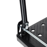 330 lb Folding Platform Truck Cart with 4" Silent TPR Wheels, Heavy Duty Flatbed Push Cart Dolly