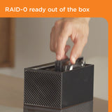 WD 28TB My Book Duo Desktop RAID External Hard Drive HDD, USB 3.1, With Password Protection and Auto Backup Software