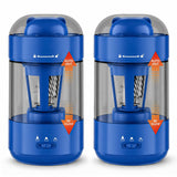 2 Pack Electric Pencil Sharpener, Fully Automatic, for Classroom, Blue