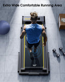 TOPUTURE Walking Pad Treadmill with 12% Incline and Handle Bar, 4 in 1 Folding Treadmill for Home/Office, Under Desk Treadmills Portable Walking Pad with App & Bluetooth Speaker, 0.6-10MPH
