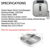 300W Terahertz Massage Mat - Infrared Foot Massager with Vibration & Heat Therapy, Remote Control for Improved Circulation & Muscle Pain Relief