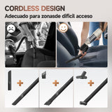 Car Vacuum, Handheld Car Vacuum Cleaner Cordless with Brushless Motor, 20000PA Suction High Power Rechargeable Vacuum Cleaner & Air Duster, 4-in-1 Portable Mini Hand Vacuum Blower with LED Display
