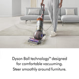Dyson Ball Animal 3 Extra Upright Vacuum, Corded, 290AW, De-tangling Motorbar Cleaner Head for All Floors, 3 Suction Modes, Specialized pet Tools