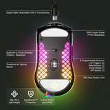 SteelSeries Aerox 3 Wireless - Super Light Gaming Mouse - 18,000 CPI TrueMove Air Optical Sensor