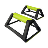 1 Pair of Push Up Bar, Anti-slip Pushup Handles for Floor Strength Training, Portable Calisthenics Bars for Home Fitness Training (GREEN)