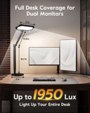 LitONES EaseGlowXP Dual‑Zone Desk Lamps Home Office, Remote, Modern Setup