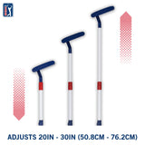 Franklin Sports PGA Whirlball Putting Green Golf Game - Golf Putter Game Set with Whirlball Target + Putting Matt - Adjustable Putter & 6 Foam Balls - Fun Indoor Set for Adults + Kids