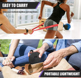 VEICK Resistance Bands for Working Out, Rubber Exercise Band Set for Men Women, Heavy Full Body Elastic Workout Bands Equipment for Home Fitness Gym, 4 PCS