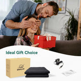 Full Body Massage Mat Pad for Bed, Massage Chair Pad with 10 Vibration Motors & 5 Massage Modes, Vibrating Heating Massage Mattress Pad for Back,Massager with Auto Shut Off, Gift for Men Women