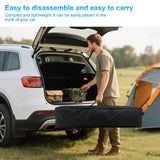 XINLEMY Outdoor Projector Screen and Stand，180-in Portable Projector Screen 15 FT Large Projection Screen，16:9 4K HD Rear Front Wrinkle-Free Movie Screen with Carry Bag for Backyard,RVing Night,Party