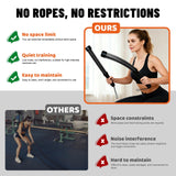 Weighted Ropeless Battle Rope, Heavy Duty Battle Sticks, Portable Fitness Equipment for Home Gym, HIIT, Cardio & Full Body Strength Training for Men & Women