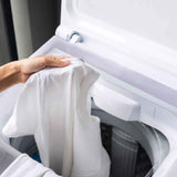 HAMILTON BEACH Portable Washer-LED Digital Display Panel-5 Cycles-Top Loading Design-Low Noise Washing Machine, 2.1 cu ft, White