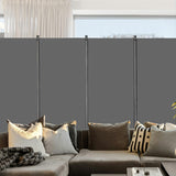 Room Divider, 4 Panel Room Divider, 136" W Folding Privacy Screen and Portable Partition Divider for Room Separation