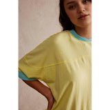 Songling Womens 3/4 Length Sleeve Casual Loose Fit Summer Tee Shirt Basics Cotton t Shirts Trendy Tops