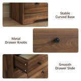 LYNSOM Modern 10 Drawer Dresser, 55.1" Wide Dressers & Chests of Drawers with Large Capacity Storage, Wood Mid Century Storage Dressers Organizer for Bedroom, Entryway, Brown