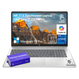 HP 17 Inch Laptop Touchscreen Computer, 17.3 HD+ Touch Screen Business Laptop PC