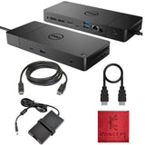 Thunderbolt Dock - 1 Year Warranty - Dell Docking Station Dual Monitor USB C with 180W, HDMI & DisplayPort Cable - Docking Station for Laptop & Computer