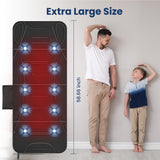 COMFIER Full Body Massage Mat with Heat, Back Massager with 10 Vibration Motors, 4 Heating Zones, Foldable Relaxation Pad for 3 Adjustable Intensity– Vibration Massage Only, Mothers Day Gift