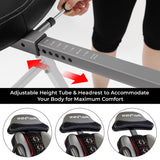 ITM5900 Advanced Heat and Massage Inversion Table, Gray/Black Innova Health and Fitness