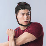 Harness Neck Support Neck Exerciser Sports Headband Weight Lifting Neck Trainer Fitness Equipment for Neck Growth and Strength Training GANAZONO