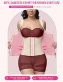 SHAPSHE Waist Trainer for Women, Tummy Control Sports Girdle, Workout Body Shaper with Adjustable Shoulder Strap