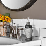 Bathroom Decor Accessories Set,4 PCS Including Soap Dispenser, Toothbrush Holder,