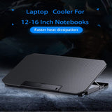 KMWHPJN Laptop Cooling Pads Large Size for 12-16 Inch Notebook Silent Gaming Cooler Wind Speed Adjustable Stand
