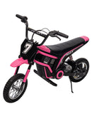 Garvee 24v Kids Electric Dirt Bike, 350w Electric Motorcycle for Boys & Girls with 3 Speed Levels Up to 14.3 MPH, Shock Absorbing Suspension, Off-Road Ride on Toy