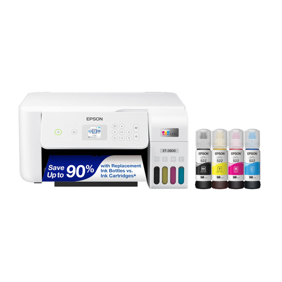 Wireless Color All-in-One Cartridge-Free Supertank Epson