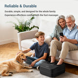MOUNTRAX Foot Massager with Heating, Compression, Deep Shiatsu Kneading Electric for Plantar Fasciitis, Neuropathy, Improve Circulation and Pain Relief for Father and Mother's Day Gifts