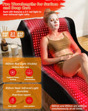 Lunamyst Red Light Therapy Mat Full Body 72" x 33", 1436 LEDs, 660/850nm