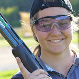 SSP Eyewear Methow RX-Able Shooting Glasses Kit, 6 Lenses, Black Frames