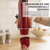 Megawise HB-2053 5-in-1 Hand Immersion Blender Set, 800W Powerful Stick Blender with Turbo Mode, Variable Speed Control, Stainless Steel Blade, Includes Whisk, Milk Frother, Chopper Bowl & Beaker