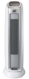 Lasko Oscillating Ceramic Tower Space Heater for Home with Overheat Protection, Timer, 22.5 Inches, Silver, 1500W, 5775