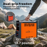 Hillhub Portable Propane Water Heater for Camping, Instant Hot Water Heater On Demand with 4000mAh Battery for Outdoor Showering and Cleaning, Included Water Pump & Showerhead