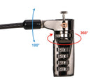 CONCEPTRONIC CUSTODIO01BS Laptop Combination Lock Standard Slot 6ft