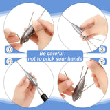 5 Pcs Sputnik Sinker Fishing Equipment Long Tail Fishing Weights Saltwater Surf Casting Sinkers | Silver Gray (6 oz) Sotiff