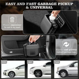 UCZAUXBVA Car Trash Can Hanging Storage Box ABS Side Door Waste Bin for Interior(Black)