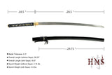 Hand Forged 1045 Carbon Steel Coiled Dragon Katana Full Tang Sword
