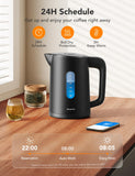 Smart Kettle Temperature Control 1.7L, 1500w WiFi Tea Kettle Electric with LED Indicator Lights GoveeLife