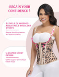 SHAPSHE Waist Trainer for Women, Tummy Control Sports Girdle, Workout Body Shaper with Adjustable Shoulder Strap Khaki XS